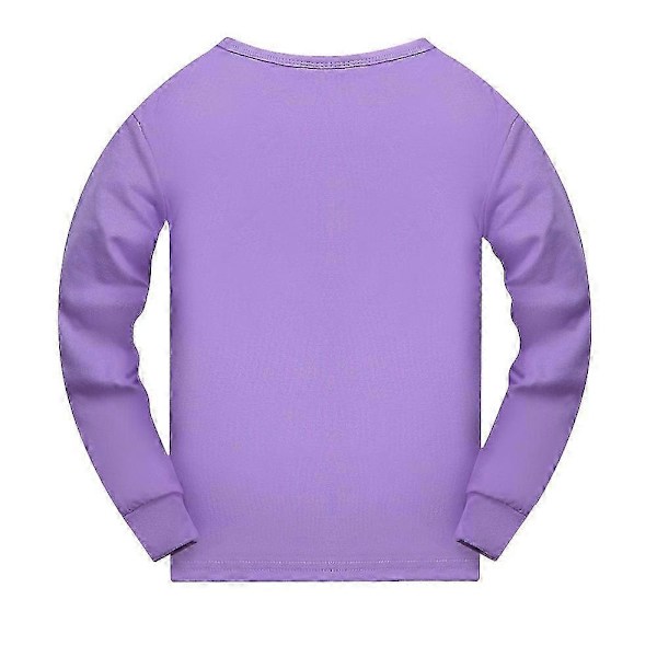 Taylor Swift Långärmad Pyjamas Pyjamas Set Barn Pjs Sovkläder Nattkläder Swiftie Fans Present-xindaren Purple 9-10 Years