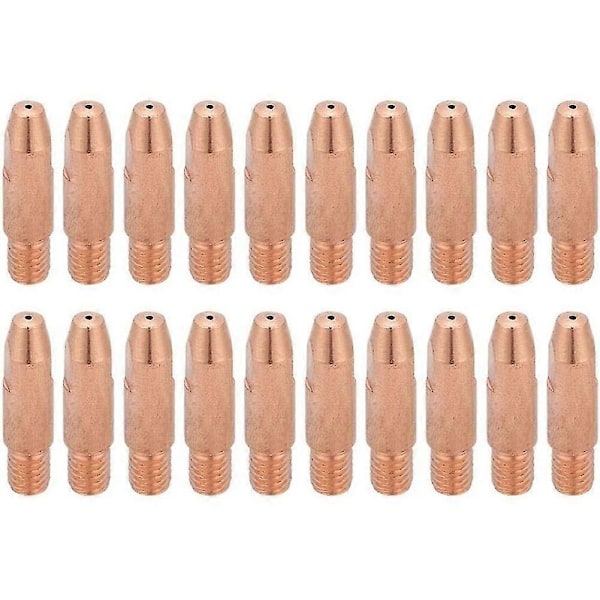 20kpl 24KD kontaktipää MIG-hitsauspistoolin kulutusosat MIG-hitsauspistoolin hitsauspää 1mm-Xin