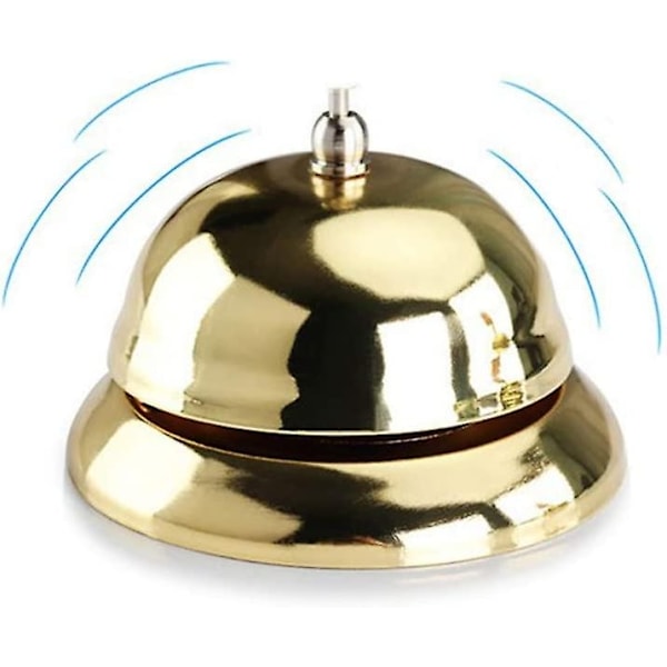Gyllene handklocka serviceklocka restaurang klocka receptionsklocka kundklocka-Xin