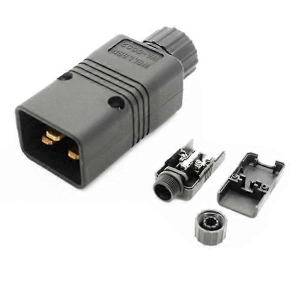 UPS Strøm IEC Han C20 Stik Strømkabel Stik Genoptrækkelig 16A / 250V Useful-xindaren