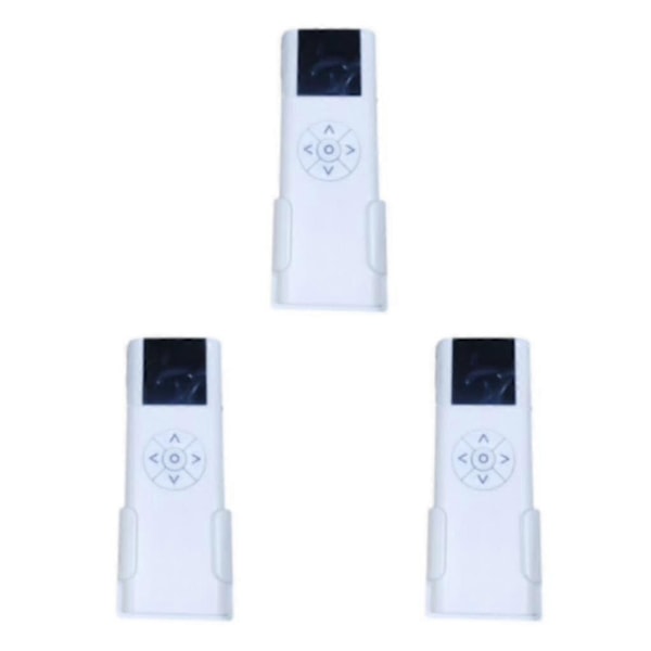 1/2/3/5 Hvid Multi-Kanal Fjernbetjening Praktisk og Kompakt - Xin AC114-06 6 control 3Set