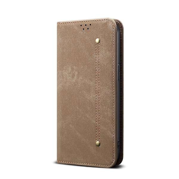 Yhteensopiva Denim-kuvioidun läppäpuhelinkotelon kanssa - xindaren Compatible with Motorola Moto G15