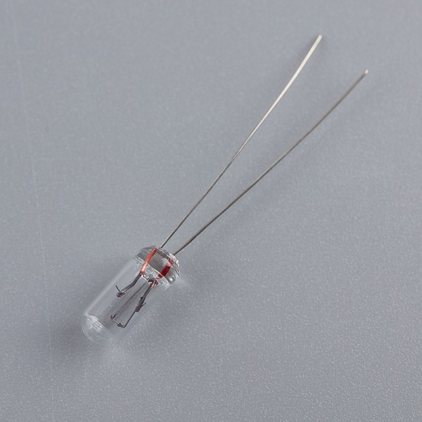 10 stk. Mini 3/4/5 mm 3/6/12/24V pære Edison Glødelampe Klar-Xin Clear 5mm: 3V