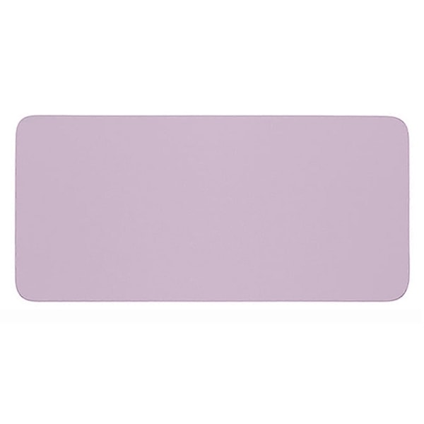 Computer Musemåtte Stor Skridsikker Tyk PVC Vandtæt Bærbar Foldbar Ensfarvet Laptop Gaming Musemåtte Computertilbehør - xindaren Light Purple M