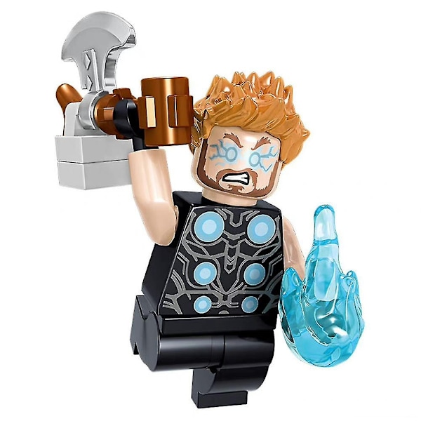 Marvel The Avengers Byggeklodser Sæt Superhelt Spider-man Mini Actionfigurer Dukke Minifigurer Legetøj Skrivebords Dekoration Børnegave-Xin