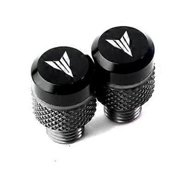 Motorcykel M10*1.25 bakspejl hulprop skrue egnet til Yamaha MT 07 09 10 MT07 MT09 SP MT10 FZ09 FZ07 MT03 MT25 MT125 bakspejl -Xin Grey