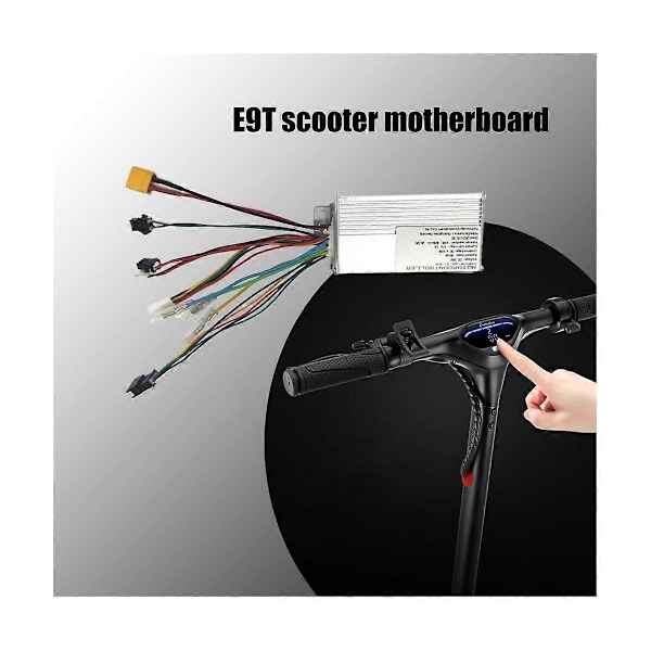 36V Moderkort Kompatibelt med E9T E9 E9Pro E9D Max Elektrisk Scooter Controller Huvudkort Reservdelar Tillbehör-xindaren