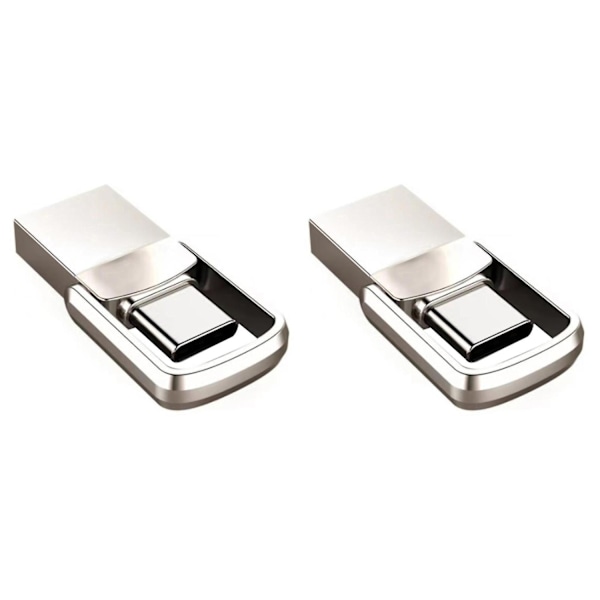2024 1TB 2TB Ultra Dual Drive USB Typ-C - USB-C, USB 3.1 för Android Smartphone, MacBook, Tablets, PC-Xin