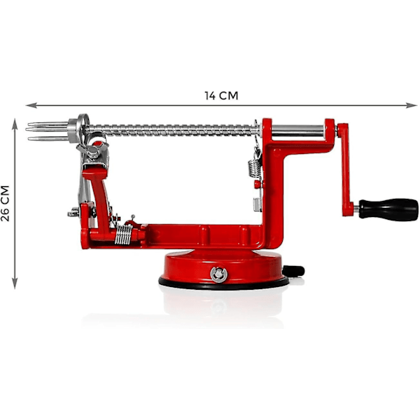 3-i-1 Äppelskärare, Skivar och Kärnar, Köksmaskin för Potatis och Grönsaker - Xin