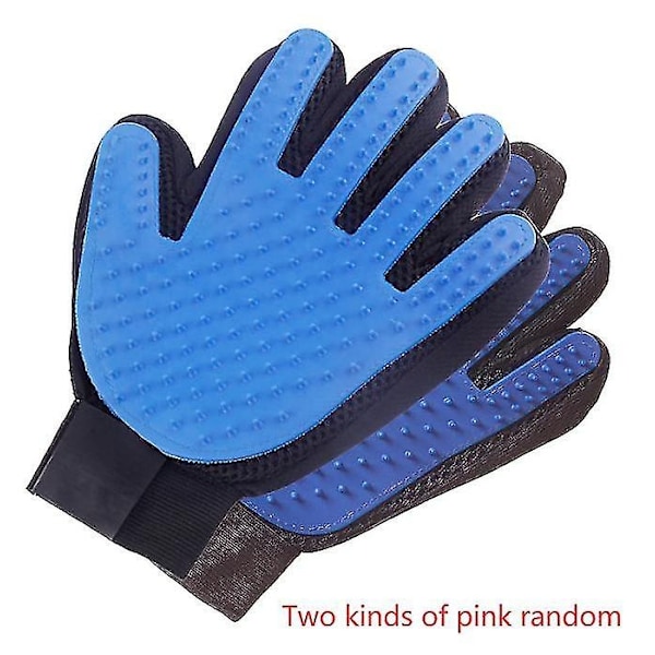 Katteplejehandske til Katte Wool-Xin left blue