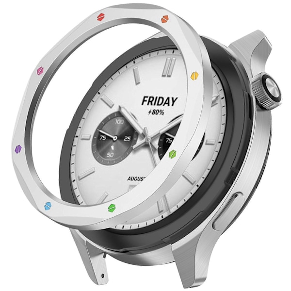til Xiaomi Watch S4/S4 eSIM Version/S3/S3 eSIM Version Bezel Ring 316 Rustfrit Stål Bezel Loop-Xin Style B