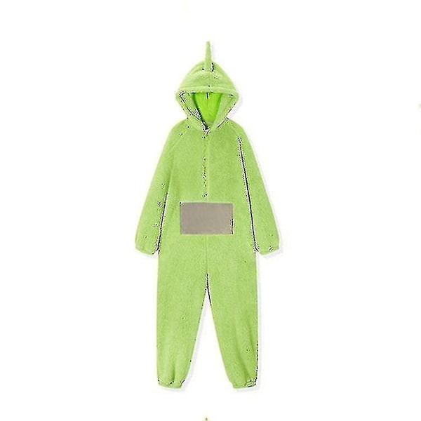 Teletubbies Onesie Pyjamas for Kvinner og Menn - Tykk Koralfleece - Xin red xl