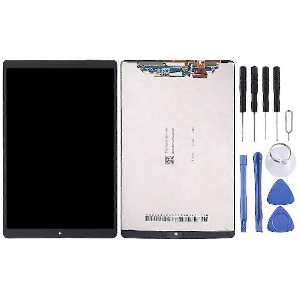 Alkuperäinen LCD-näyttö digitoijalla, kokoonpano Galaxy Tab A 10.1 (2019) (wifi-versio) Sm-t510 / T515 (musta) - Xin