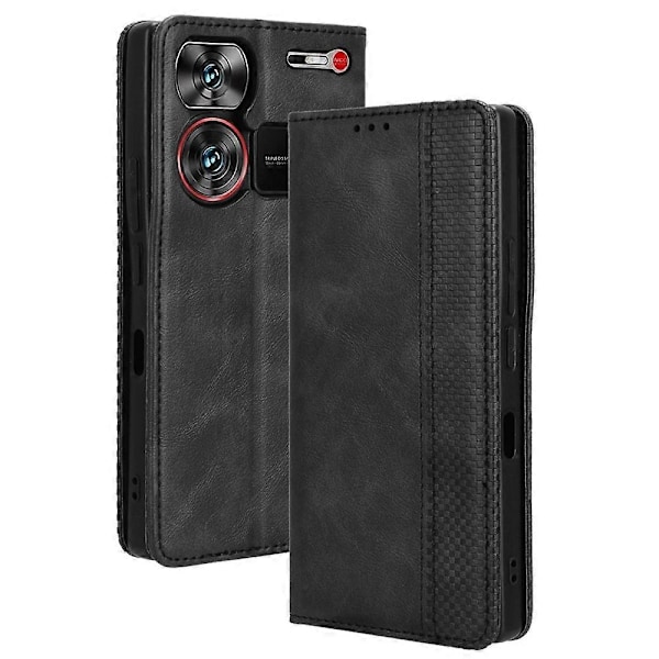 Yhteensopiva ZTE nubia Z60 Ultra Lompakko Nahkakotelo Jalustalla Magneettisella Sulkemisella - xindaren Style A