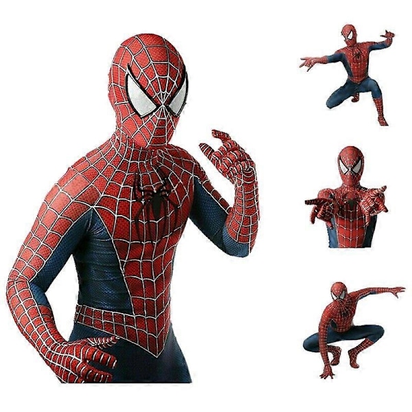 Remy Spiderman Vuxen Onesie Cosplay Kostym Party Favor-Xin M