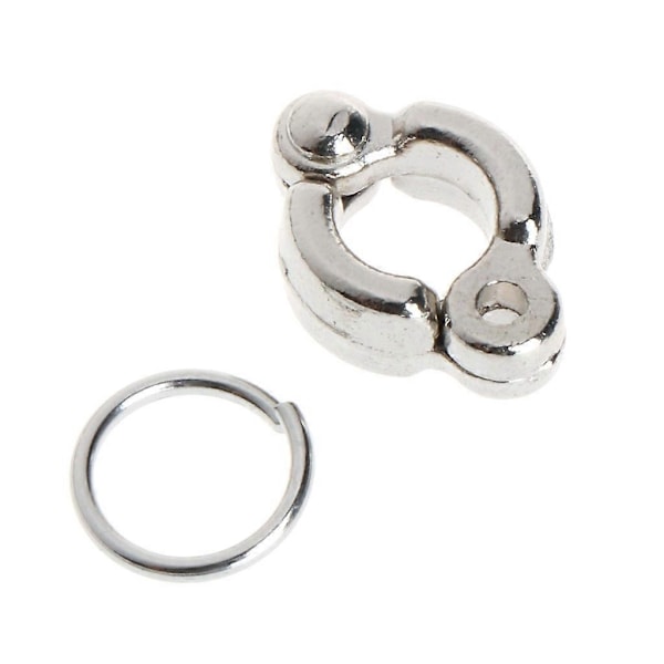 Papegøje benring metal fodring legeringsclips egnet til fuglepapegøjer der flyver udendørs-Xin 1-5.5mm