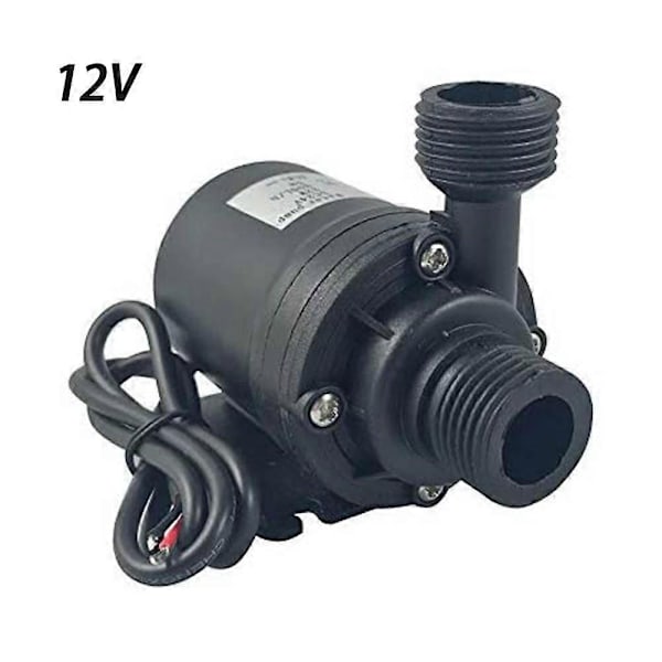 24V DC Vandpumpe 800L/H 5M Solcelle Børsteløs Motor Varm Cirkulationspumpe til Springvand Pool Solcelle Cirkulationssystem Tilbehør - xindaren