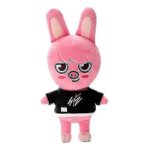 Tecknade Stray Kids Skzoo Plyschleksaker 21cm Peluche Gosedjur Bbokari Wolf Chan Leebit Dwaekki Jinir-Xin Dwaekki