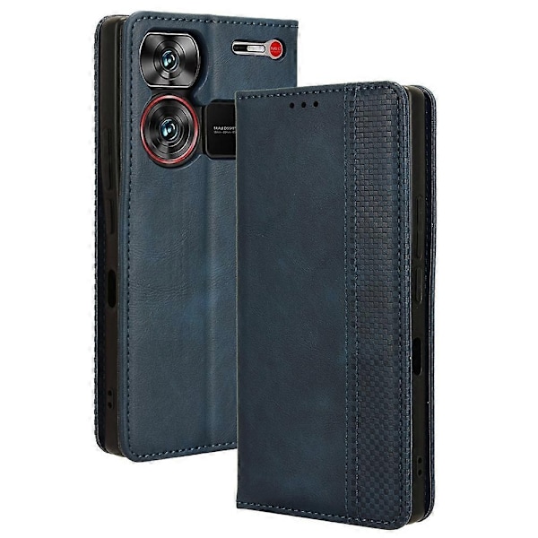 Yhteensopiva ZTE nubia Z60 Ultra Lompakko Nahkakotelo Jalustalla Magneettisella Sulkemisella - xindaren Style D