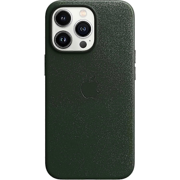 Iphone 14 Apple Läderfodral (med Magsafe)-Xin Fir green iPhone14 plus