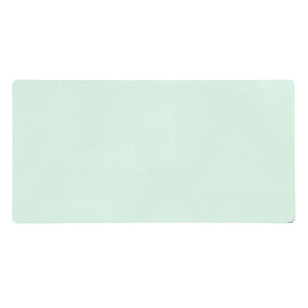 Computer Musemåtte Stor Skridsikker Tyk PVC Vandtæt Bærbar Foldbar Ensfarvet Laptop Gaming Musemåtte Computertilbehør - xindaren Light Green L