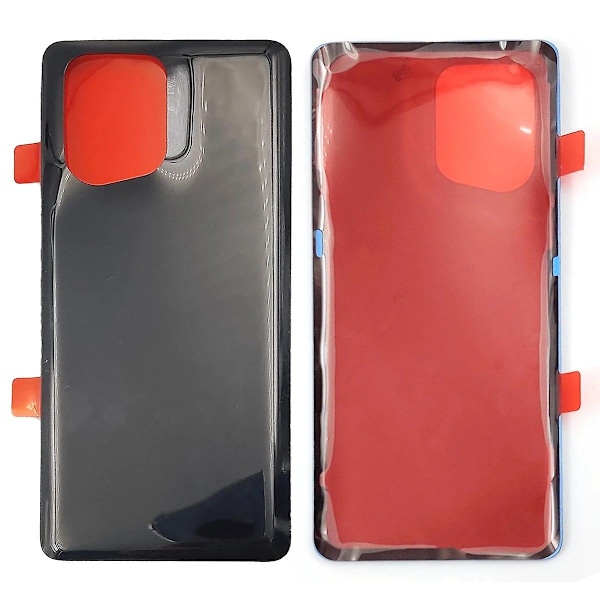 Oppo Find X5 Takakannen Akun Kotelon Vaihto (Ei Logoa) - Musta-Xin Black