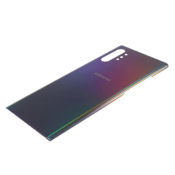 Yhteensopiva Samsung Galaxy Note 10 Plus 4G N975 lasisen akkukotelon suojuksen kanssa, jossa on liimatarra - xindaren Style B