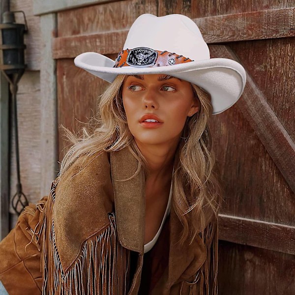 Cowboyhat til kvinder og mænd - xindaren Nc