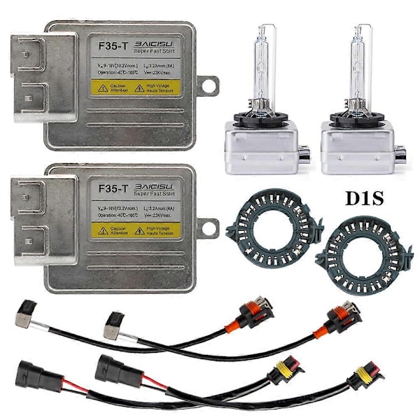 12V 35W Auton Xenon-valo D1S D1R D3S D3R 6000K 4300K 8000K Ballasti HID Päävalosarja Polttimosarja lisätarvikkeet-xindaren 4300k-D1R 2 PCS