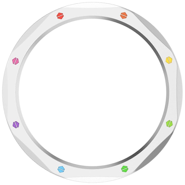 for Xiaomi Watch S4/S4 eSIM Version/S3/S3 eSIM Version Bezel Ring 316 Rustfritt Stål Bezel Loop-Xin Style B