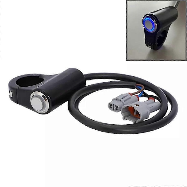 Lämplig för Sur-ron Surron Lbx X260 X160 Blå LED Plug and Play Strålkastare Strömbrytare-Xin