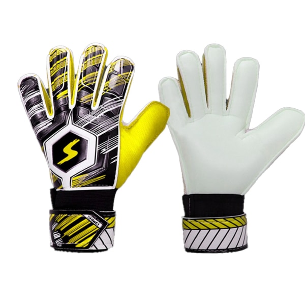 Soccer Goalkeeper Gloves Kids Teens Adults Soccer Goalkeeper -[HK]-Xin 8