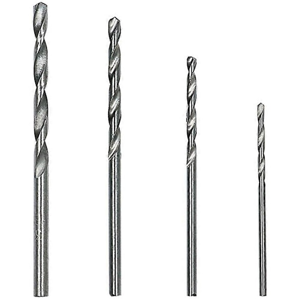40st 0.5mm - 2.0mm raka mini borr set mini litet borr helslipat snabbstål spiralborr-Xin