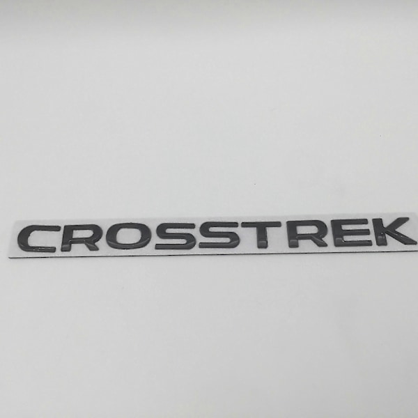 1kpl 3D metallinen Crosstrek Awd Brz yhteensopiva Wrx auton kirjain lokasuoja tunnus sivu takaluukku merkki tarra auto tarvikkeet-xindaren black CROSSTREK
