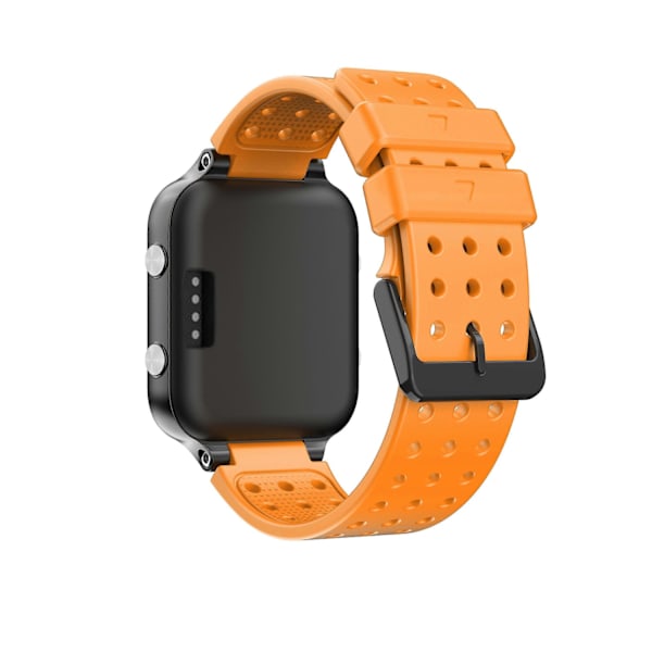 Armband för Garmin Approach S20 Monokromt Armbandsur för Garmin Approach S20 Silikon Ersättning Mode Armband för Garmin-Xin orange