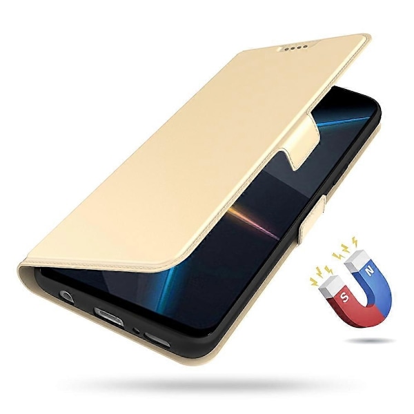 Kompatibel med ZTE nubia Focus Skal Stötsäkert TPU Innerskal Läder Telefonfodral Kortplats-xindaren Style B