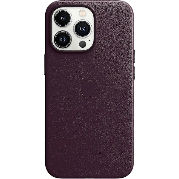 Iphone 14 Apple Lærdeksel (med Magsafe)-Xin Dark purple iPhone14 plus