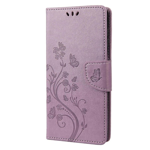 Fjärilsblommiga PU-telefonfodral för iPhone 14-Xin