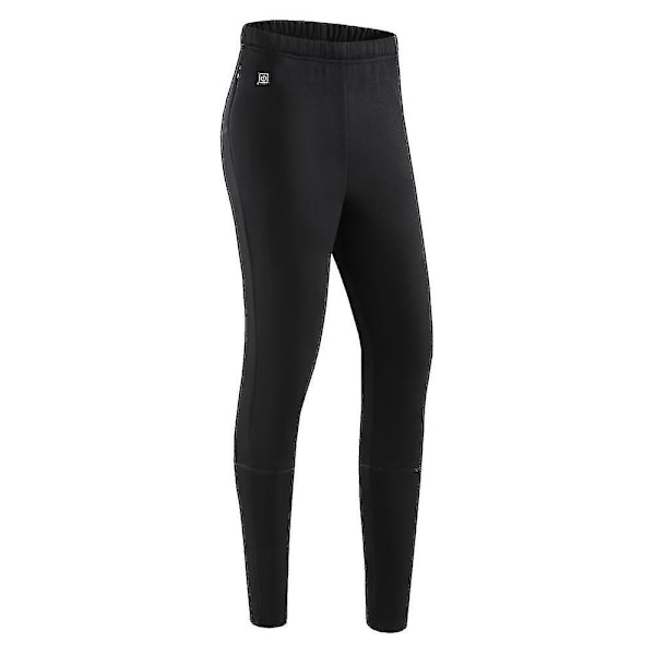 Talvitermosta lämmittävä takki 28 alueella, vaelluspaitoja, hiihtoasuja, lämmitettäviä vaatteita, lämmitettäviä alusvaatteita - Xin Women black pants M