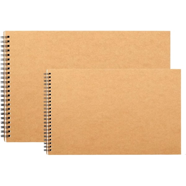 Paket A5 A4 Skissblock Hård Omslag A4 A5 Spiralbunden Hårdpärm Ritplatta 160g-Xin