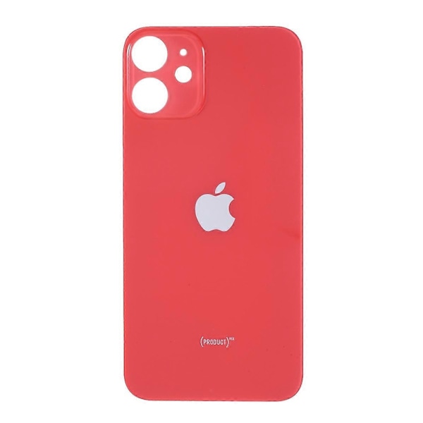 Type A batteridæksel til iPhone 12, reparationsdel (standardversion med kameralinseringhul) - Xin Style A