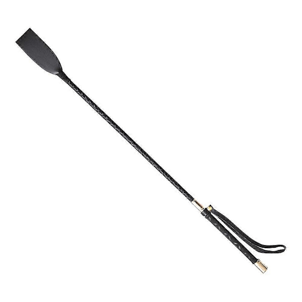 PU Læder Ridepisk med Håndtag Ridepisk Pointer-Xin 54cm
