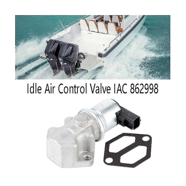 Tomgångsreglerventil IAC för Mercruiser MPI V6 V8 5.0 5.7 1f2z9f715aa 27-863112 27-8m0119616 Y-Xin