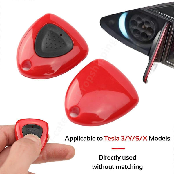 Passer til Tesla ladedørs fjernbetjening Passer til Model 3 YSX Alle modeller kan bruges direkte uden programmering og matchning-Xin