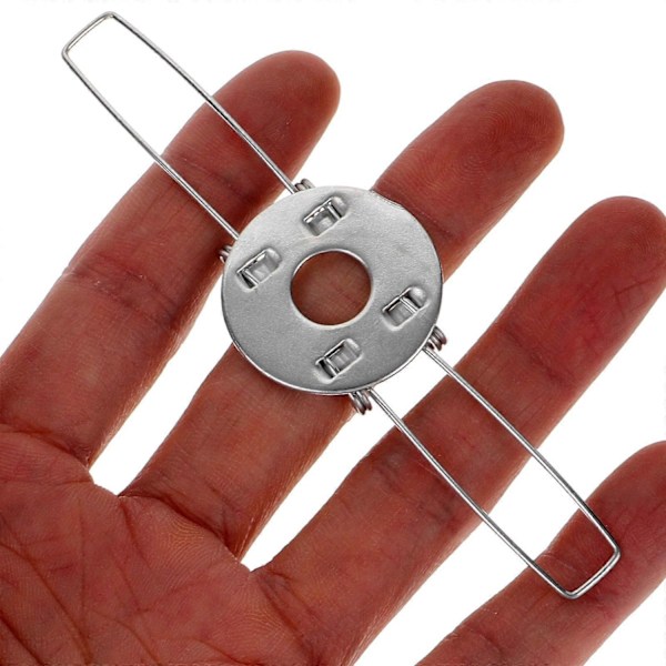 10 stk. Lampeklokke-Fjederklips Lampeklokke-Adapter Lysekrone Lampeklokke DIY Fjederklips - Xin