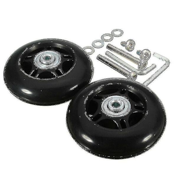 Stille Trolleykoffert Kuffer Universal Hjul Gummi Løber Kuffer Leje Reparationskit -45mm*18mm--Xin 43mm*18mm