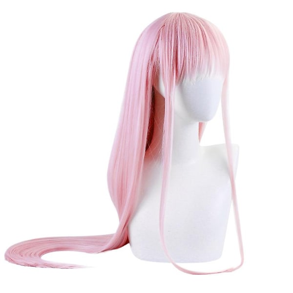 DARLING In The FRANXX Zero Two 02 Cosplay- parykk for jenter, Halloween-kostyme, kvinnefestival, karneval, maskerade, cosplay- parykk, Anime-Xin