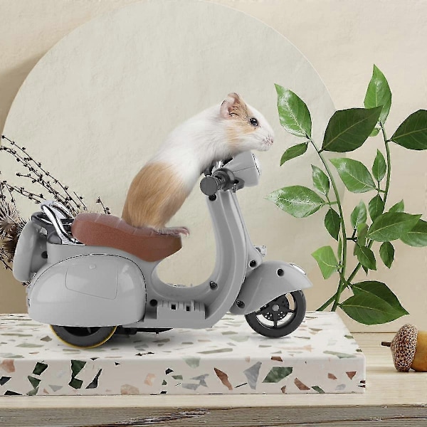 Hamsterleksaker Motorcykel Marsvinleksaker Smådjursleksaker för Dvärghamster Syrisk Hamster Möss Mus Gerbil Råtta Eller Andra Små Husdjur Flerfärgad Valfri-Xin Blue
