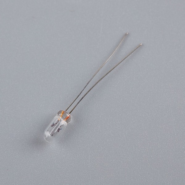 10 stk Mini 3/4/5 mm 3/6/12/24V lampepære Edison Glødelampe Klar-Xin Clear 4mm: 6V