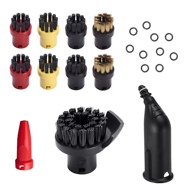 Til Karcher Dampstøvsuger Maskine Sc1 Sc2 Sc3 Sc4 Sc5 Sc7 Ctk10 Ctk20 Dele Børst Hoved Kraftfuld Dyses Tilbehør-Xin